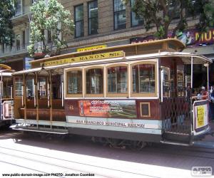 пазл Канатный трамвай Сан-Франциско